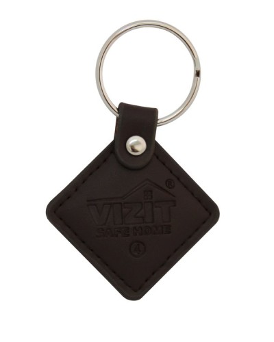 VIZIT-RF2.2 (Brown). Брелок proximity кожаный. VIZIT в Бердске