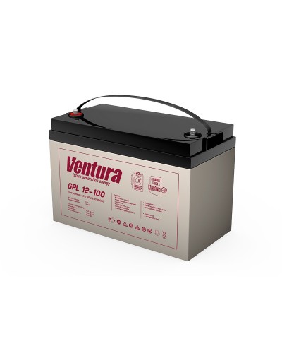 Ventura GPL 12-100. Аккумулятор герметичный свинцово-кислотный. Ventura в Бердске