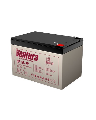 Ventura GP 12-12. Аккумулятор герметичный свинцово-кислотный. Ventura в Бердске