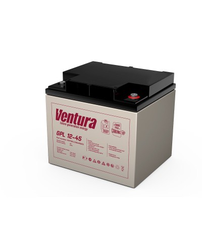 Ventura GPL 12-45. Аккумулятор герметичный свинцово-кислотный. Ventura в Бердске