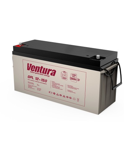 Ventura GPL 12-150. Аккумулятор герметичный свинцово-кислотный. Ventura в Бердске