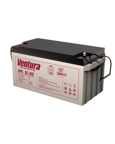Ventura GPL 12-65. Аккумулятор герметичный свинцово-кислотный. Ventura в Бердске