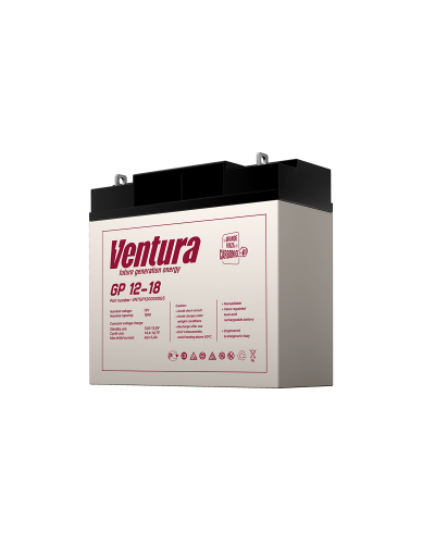Ventura GP 12-18. Аккумулятор герметичный свинцово-кислотный. Ventura в Бердске