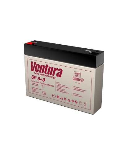 Ventura GP 6-9. Аккумулятор герметичный свинцово-кислотный. Ventura в Бердске