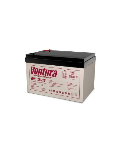 Ventura GPL 12-15. Аккумулятор герметичный свинцово-кислотный. Ventura в Бердске