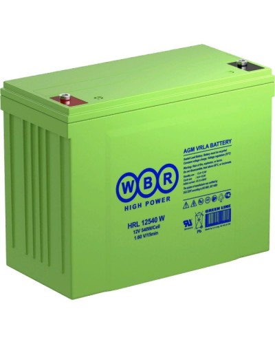 WBR HRL12540W. Аккумулятор герметичный свинцово-кислотный. WBR в Бердске
