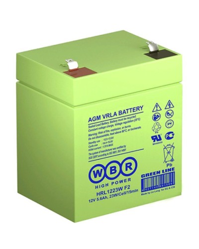 WBR HRL1223W F2. Аккумулятор герметичный свинцово-кислотный. WBR в Бердске
