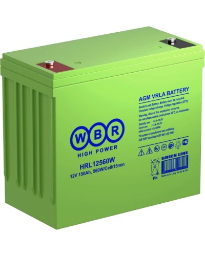 WBR HRL12560W. Аккумулятор герметичный свинцово-кислотный. WBR в Бердске