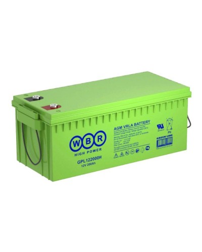 WBR GPL122000H. Аккумулятор герметичный свинцово-кислотный. WBR в Бердске