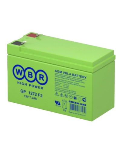 WBR GP1272 F2 (12V28W). Аккумулятор герметичный свинцово-кислотный. WBR в Бердске
