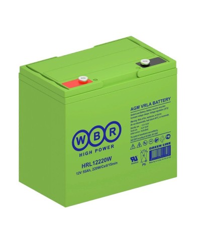 WBR HRL12220W. Аккумулятор герметичный свинцово-кислотный. WBR в Бердске
