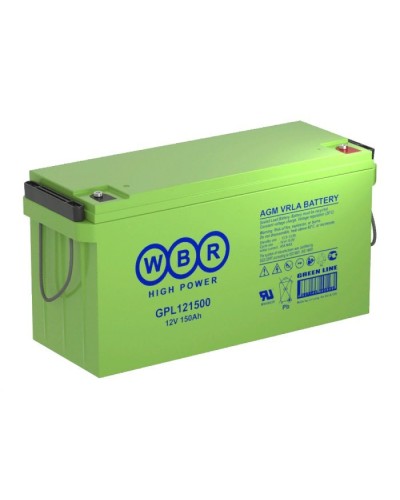 WBR GPL121500A. Аккумулятор герметичный свинцово-кислотный. WBR в Бердске