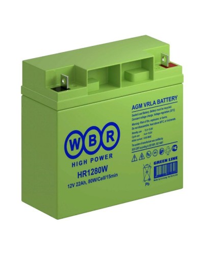 WBR HR1280W. Аккумулятор герметичный свинцово-кислотный. WBR в Бердске