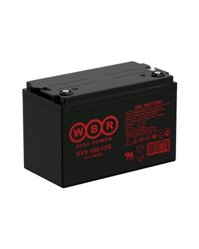 WBR EVX100-12G. Аккумулятор герметичный свинцово-кислотный. WBR в Бердске