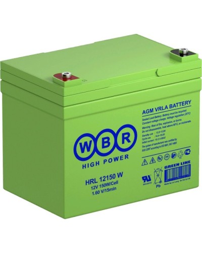 WBR HRL12150W. Аккумулятор герметичный свинцово-кислотный. WBR в Бердске