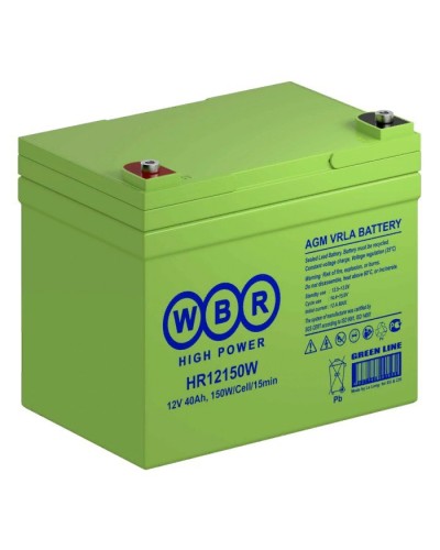 WBR HR12150W. Аккумулятор герметичный свинцово-кислотный. WBR в Бердске