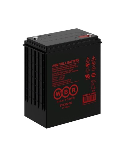 WBR EVX330-6G. Аккумулятор герметичный свинцово-кислотный. WBR в Бердске