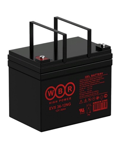 WBR EVX36-12G. Аккумулятор герметичный свинцово-кислотный. WBR в Бердске