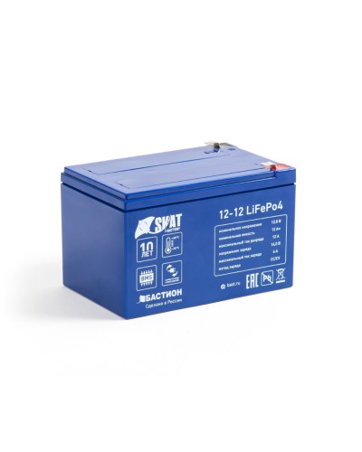 Skat i-Battery 12-12 LiFePo4 (646). Li-Ion аккумулятор. Бастион в Бердске