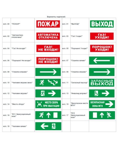 С2000-ОСТ исп.10 Человек вправо-вниз. Оповещатель световой адресный. Болид в Бердске