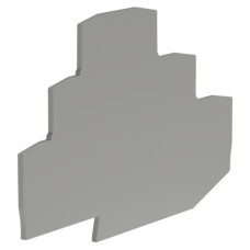 Изолятор торцевой для клеммы VPR-2.5-3L (D-VPR-2.5-3L). Изолятор торцевой для клемм. ДКС