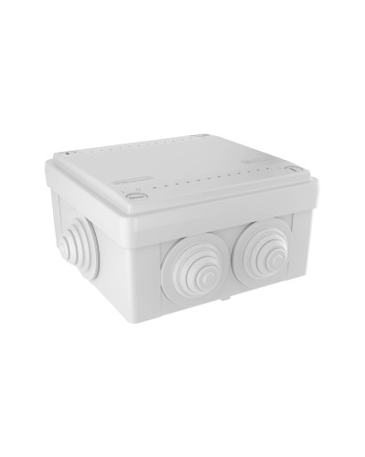 Коробка ответвительная с кабельными вводами IP55, 100х100х50 (53801). Коробка ответвительная. ДКС в Бердске