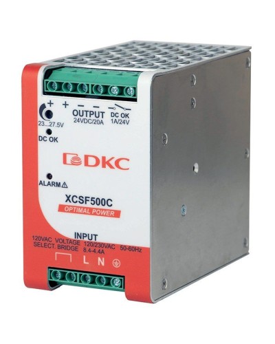Источник питания однофазный, 500Вт, 10А, 48В (XCSF500D). Источник питания OPTIMAL POWER однофазный, с ORing диодом. ДКС в Бердске