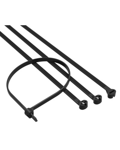 Хомут 3,6x140 P6.6, черный (100шт) (21309SR): Хомут с двойным замком в Бердске