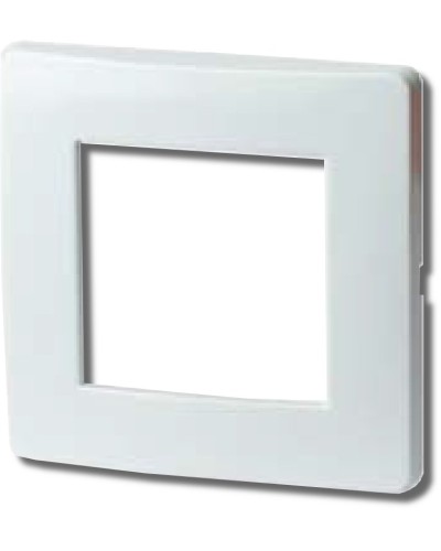 Рамка на 2 модуля (одноместная), белая (75010W): Рамка одноместная, Brava в Бердске