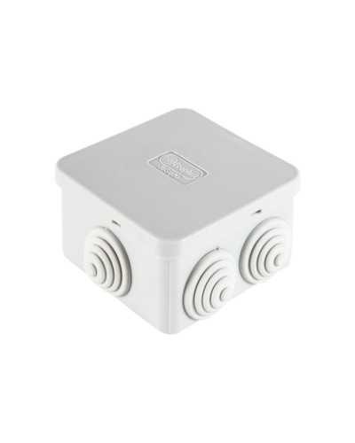 Коробка JBS070 70х70х40, 6 вых., IP44, серая (44056). Коробка монтажная. Экопласт в Бердске