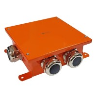 Коробка SMB165 металлическая 164х164х65, 3P (2,5-16 мм²) (56409E). Коробка, огнестойкая. Экопласт