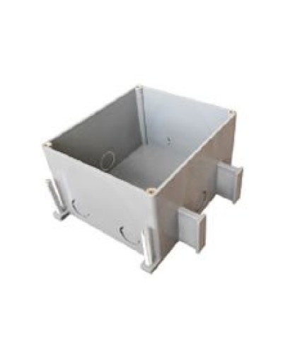 Коробка для люков в пол на 2 поста BOX/2+2ST66 (70125): Коробка для люков в пол на 2 поста 45х45мм + 2 модуля 45х22,5 (70025), пластик в Бердске