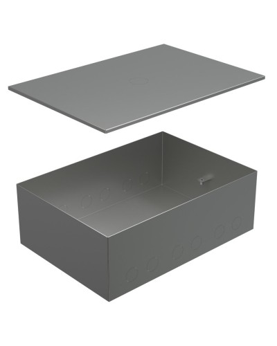 Коробка металлическая с крышкой для заливки в пол BOX/6-8 (70161): Коробка металлическая с крышкой для заливки в пол 249,6х167,6х75мм, для люков 70062, 70082 в Бердске