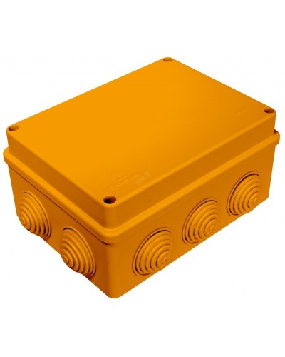Коробка JBS150 150х110х70, 10 вых., 10P (1,5…4мм²) (43039HF): Коробка монтажная, огнестойкая, без галогена в Бердске