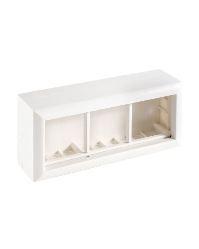 Коробка на 3 модуля для механизмов 45х45мм SM45/6 (72946): Коробка для механизмов в Бердске