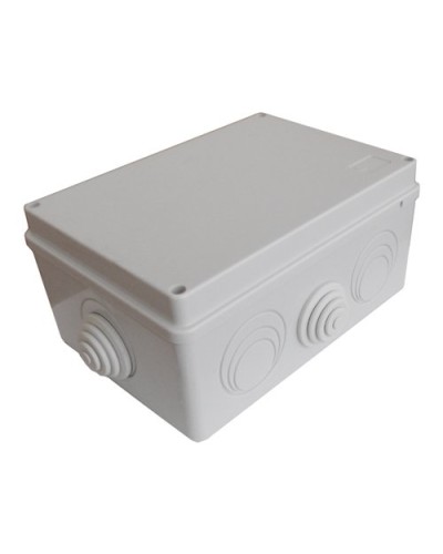 Коробка JBS210 210х150х100, 8 вых., 24P (0,15...2,5мм²) серая (43636HF-GR). Коробка монтажная, огнестойкая, без галогена. Экопласт в Бердске