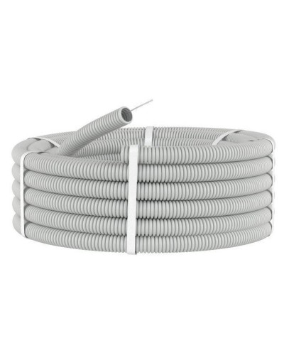 Труба HFFR тяжелая D50, серая (21150HF-GR): Труба гофрированная, с зондом, не распространяющая горение, без галогена в Бердске