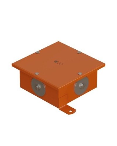 Коробка SMB120 металлическая 120х120х60, 4 металлических заглушки (56004S). Коробка, 4 металлические заглушки. Экопласт в Бердске