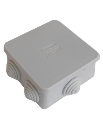 Коробка JBS080 85х85х50, 6 вых., IP44, белая (44066W-1). Коробка монтажная. Экопласт в Бердске