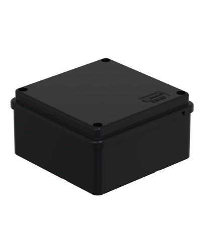 Коробка BJB/JBS100 100х100х55, IP56, черная (44057BL-1). Коробка монтажная. Экопласт в Бердске