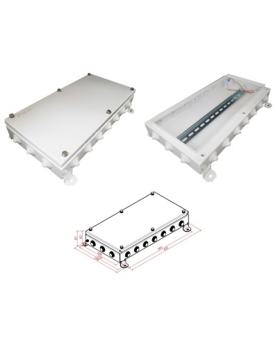КМ IP55-2040. Коробка монтажная электротехническая. Гефест в Бердске
