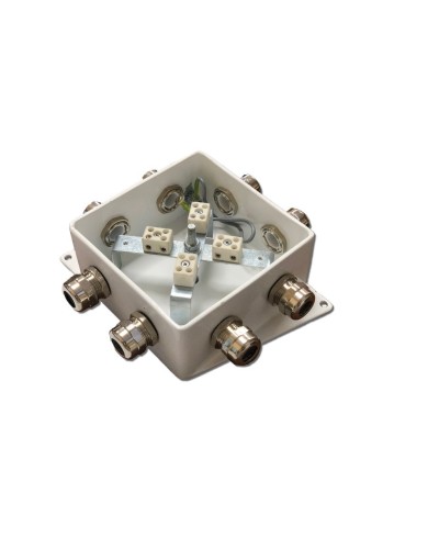 КМ-О (8к)-IP66-120х120, четыре ввода. Коробка монтажная огнестойкая. Гефест в Бердске