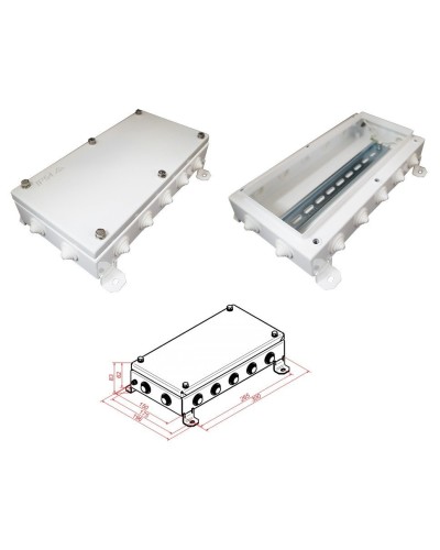 КМ IP55-1530. Коробка монтажная электротехническая. Гефест в Бердске