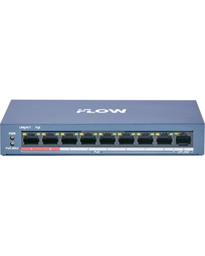 F-SW-EU209POE-V/L. Сетевой PoE коммутатор. i-FLOW в Бердске