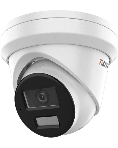 F-IC-2322C2M(4мм). Бюджетная IP-видеокамера купольная. i-FLOW в Бердске