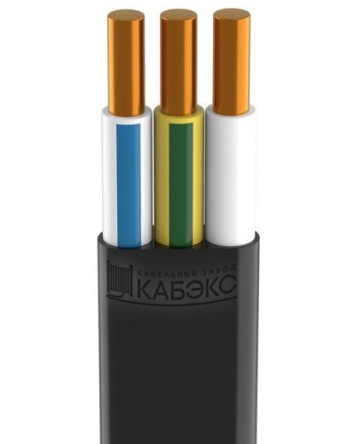 ВВГ-Пнг(А)-LS 3х2,5 ОК (N PE) 0,66кВ Кабэкс (ТХМ00375262). Кабель силовой огнестойкий, не распространяющий горение, с низким дымо- и газовыделением. Кабэкс в Бердске