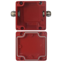 МКС Мороз, 2МВ, IP66/IP68, красный. Коробка коммутационная металлическая. Магнито-Контакт