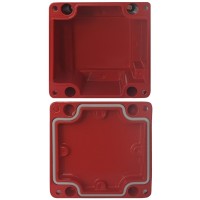 МКС Мороз, глухая, IP66/IP68, красный. Коробка коммутационная металлическая. Магнито-Контакт