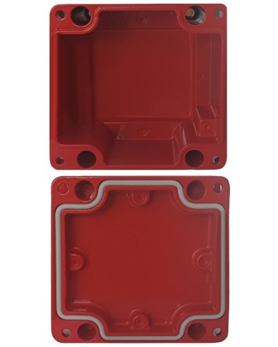 МКС Мороз, глухая, IP66/IP68, красный. Коробка коммутационная металлическая. Магнито-Контакт в Бердске
