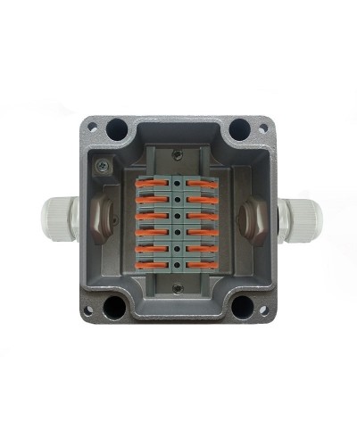 МКС Мороз, 2В, с клеммниками REXANT, IP66/IP68. Коробка коммутационная металлическая. Магнито-Контакт в Бердске